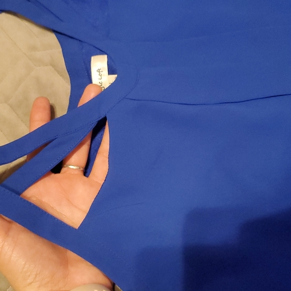 EUC Deep Royal Blue Dress - Picture 4 of 13